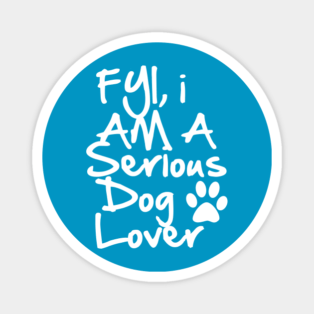 I Love dogs; beautiful animals; pets for mom and dog owners Magnet by denissmartin2020